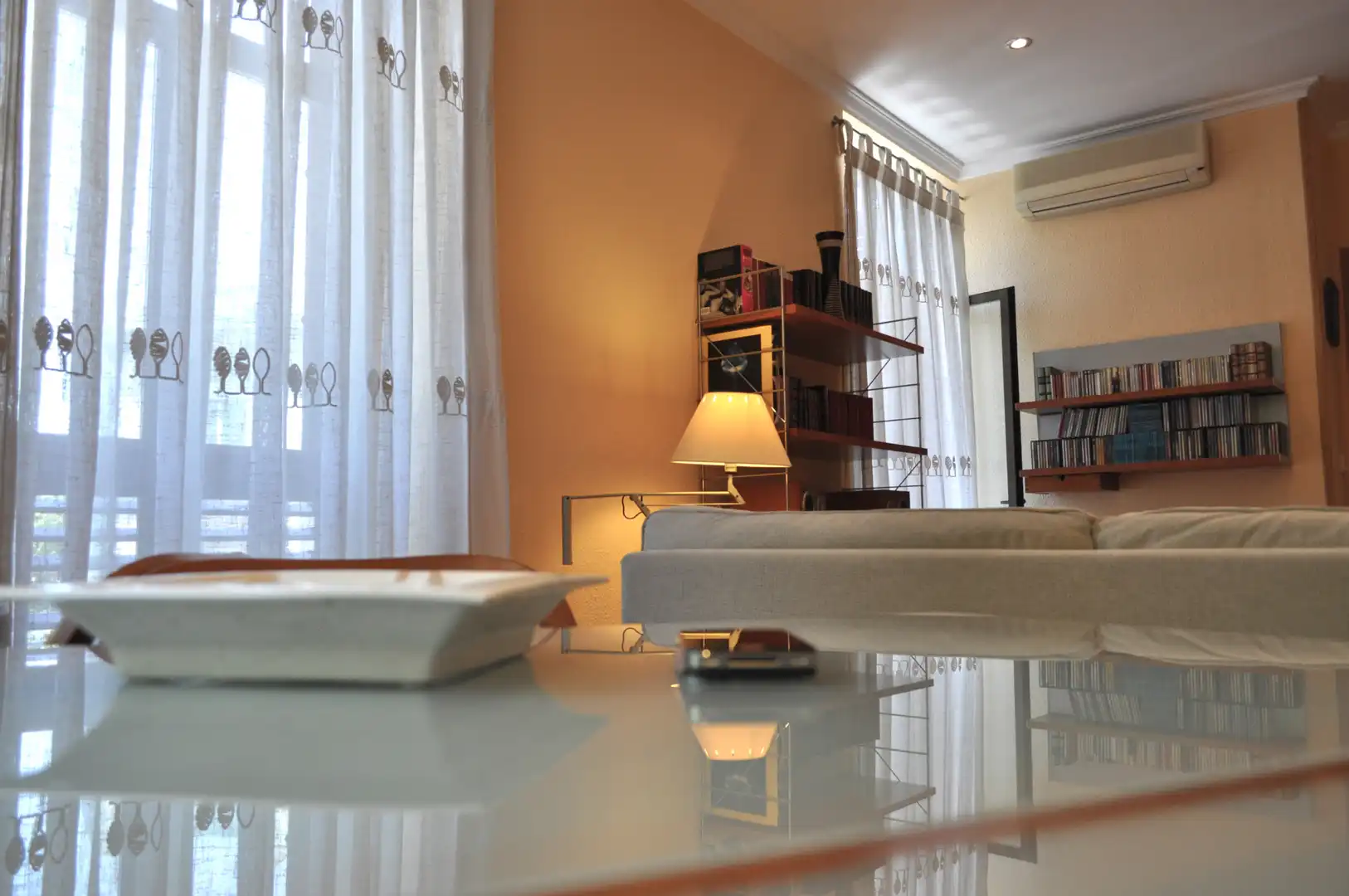 Sala de estar de Apartamento en venta en Valencia con Aire acondicionado, Calefacción y Horno