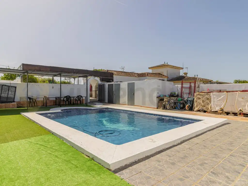 Piscina de Casa o chalet en venta en El Puerto de Santa María