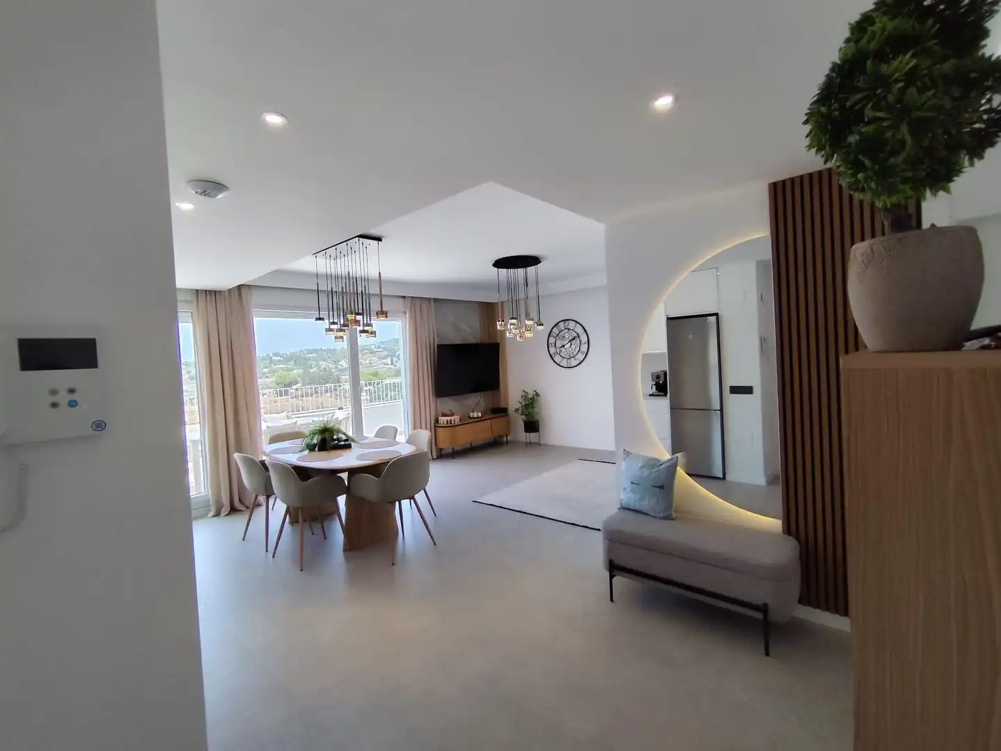 Sala de estar de Apartamento de alquiler en Los Pacos