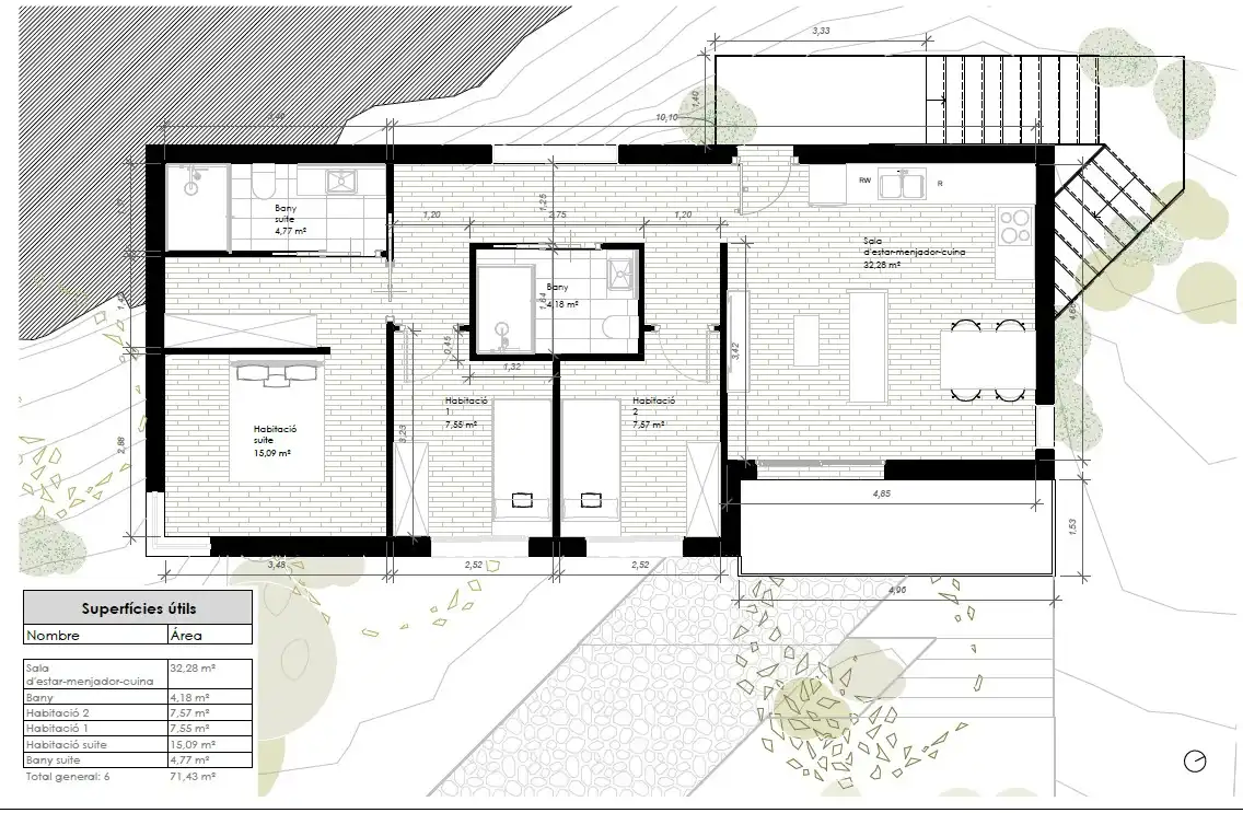 Casa o chalet en venta en La Roca del Vallès con Aire acondicionado, Calefacción y Jardín privado