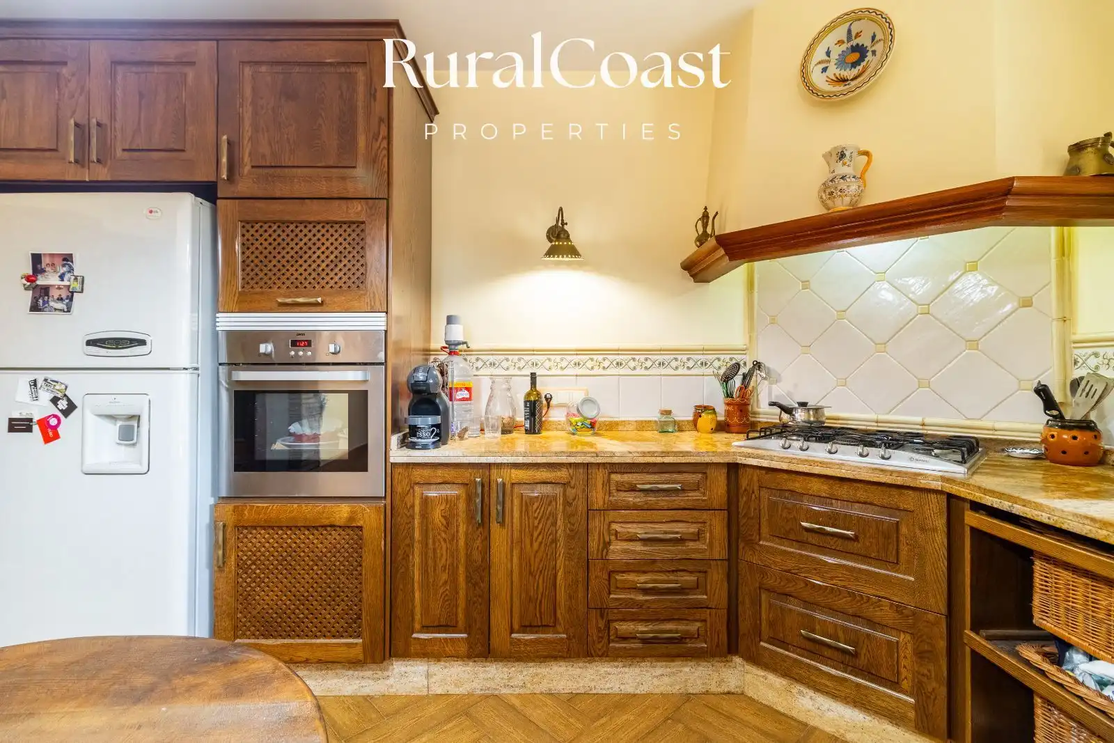 Cocina de Casa o chalet en venta en Tibi con Aire acondicionado, Calefacción y Jardín privado