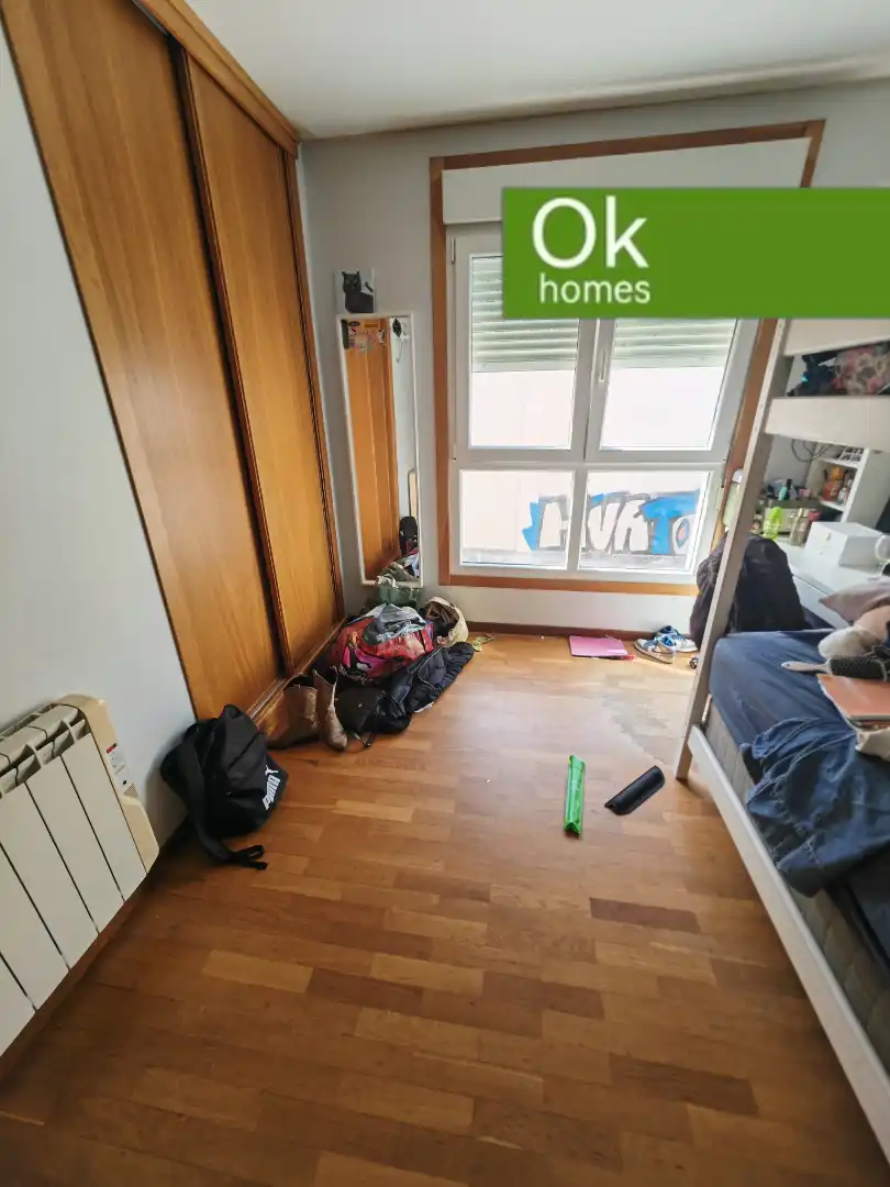 Bedroom of Flat for sale in Arteixo  with Heating, Parquet flooring and Terrace
