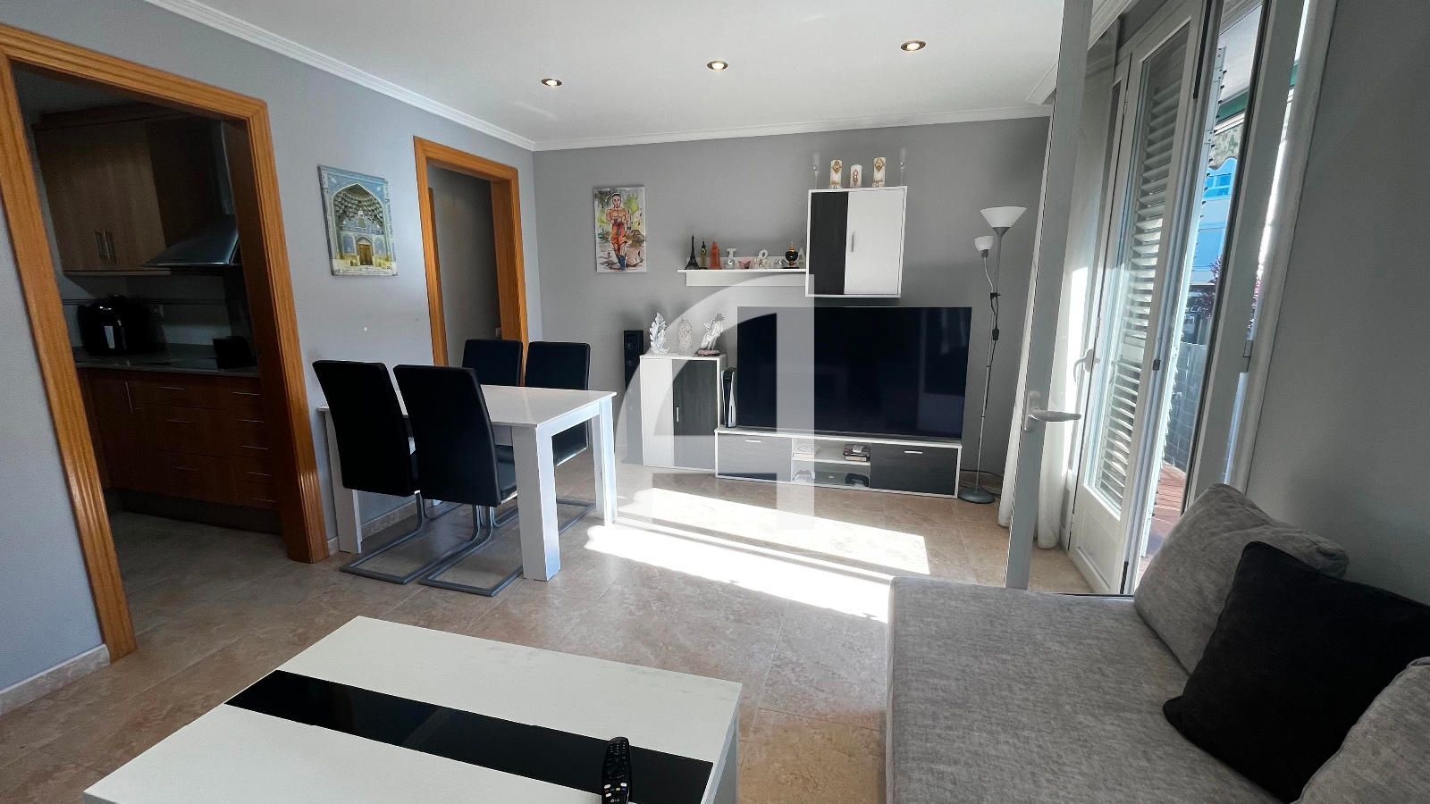 Living room of Flat for sale in Les Franqueses del Vallès  with Air Conditioner, Heating and Terrace