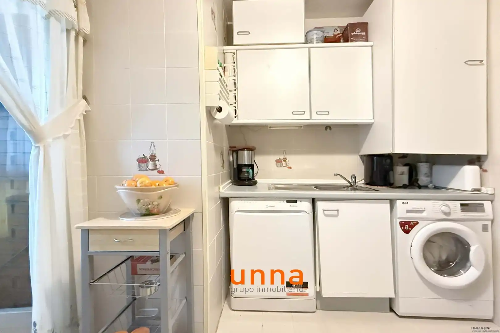 Kitchen of Flat for sale in Móstoles  with Air Conditioner, Parquet flooring and Terrace