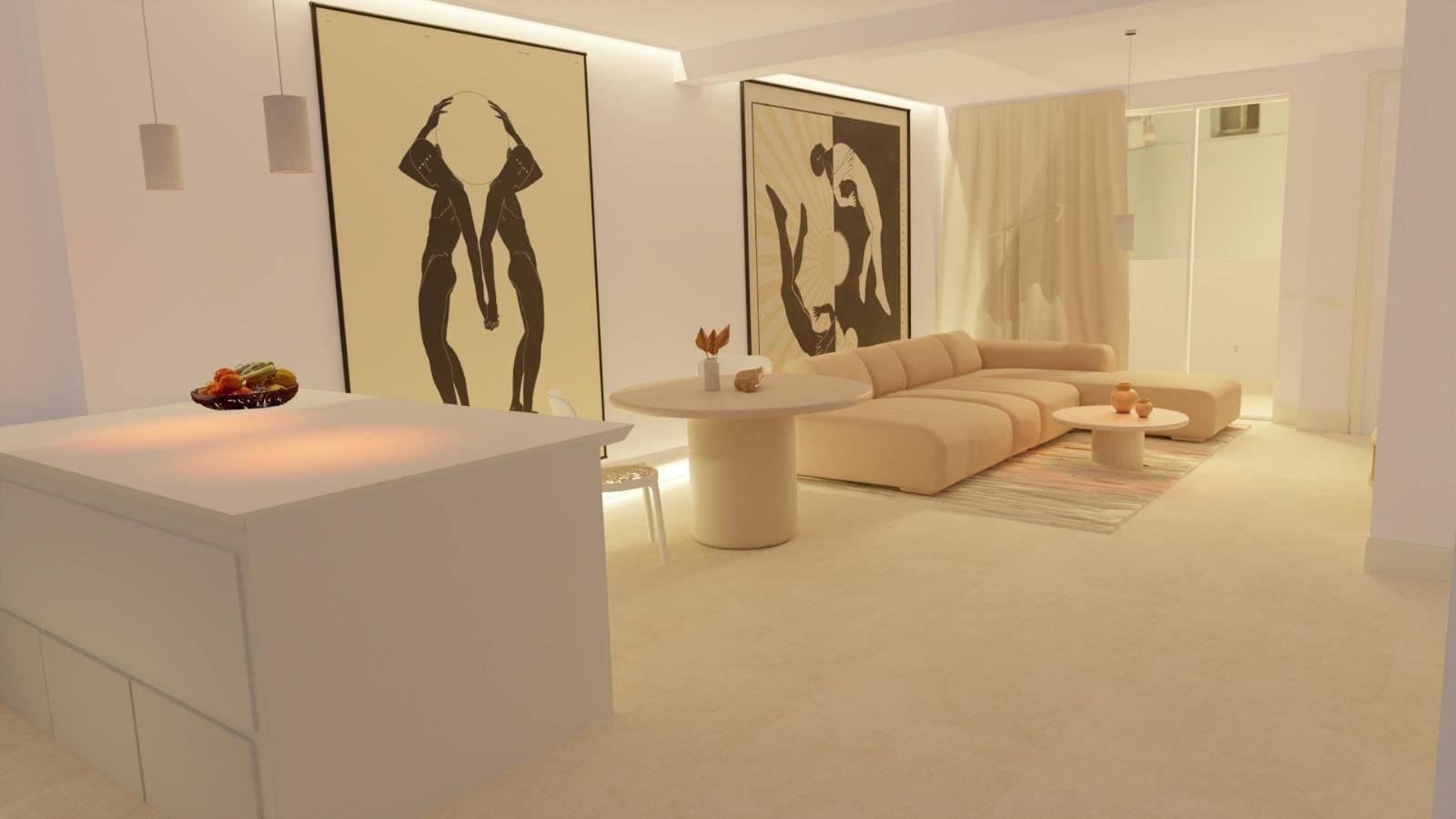 Living room of Flat for sale in Málaga Capital