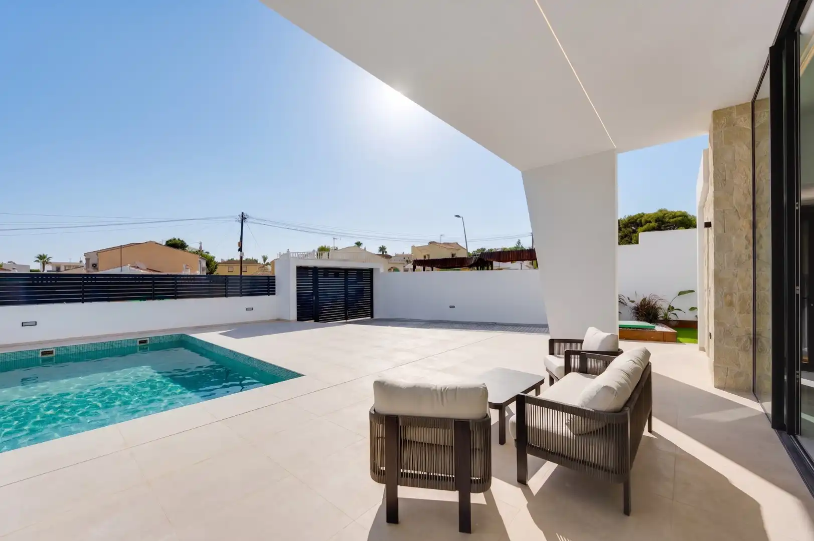 Terraza de Casa o chalet en venta en Los Balcones - Los Altos