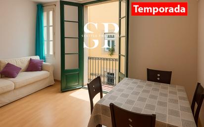 Exterior view of Flat to rent in  Barcelona Capital  with Air Conditioner, Heating and Furnished