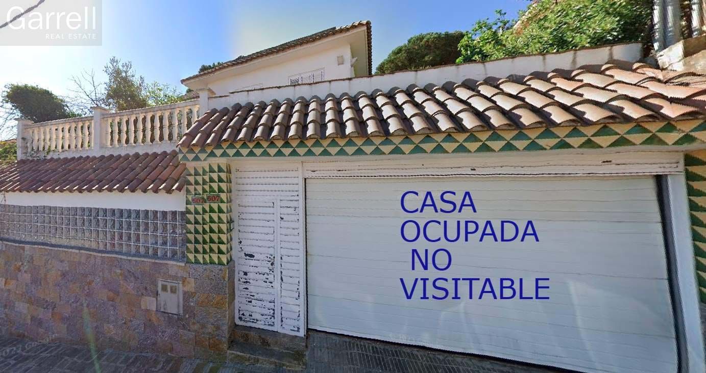 Vista exterior de Casa o xalet en venda en Argentona amb Piscina