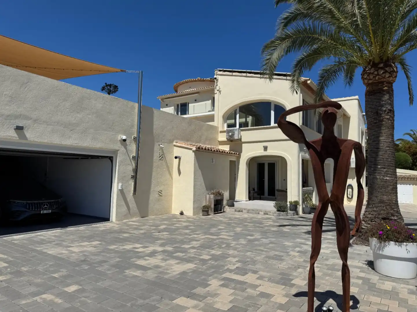 Exterior view of Houses for sale in Moraira  with Air Conditioner, Heating and Private garden