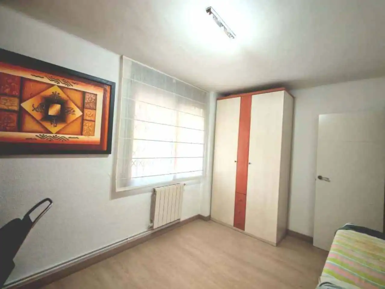 Schlafzimmer von Wohnung zum Verkauf in Badalona mit Klimaanlage, Heizung und Parkett