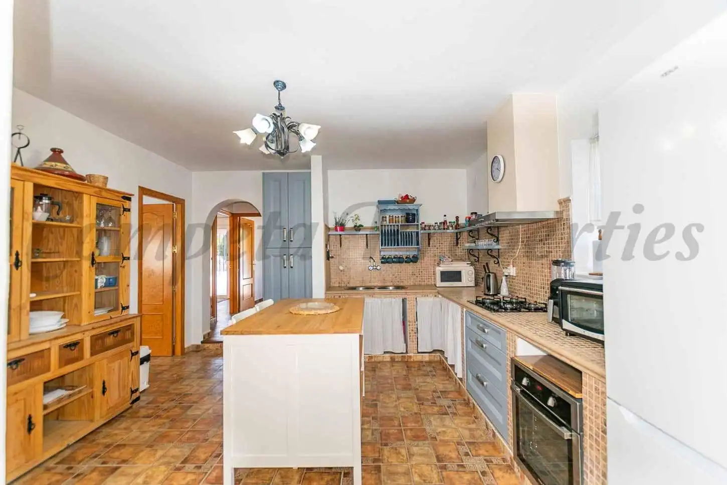 Kitchen of Houses for rent in Cómpeta  with Air Conditioner, Private garden and Terrace