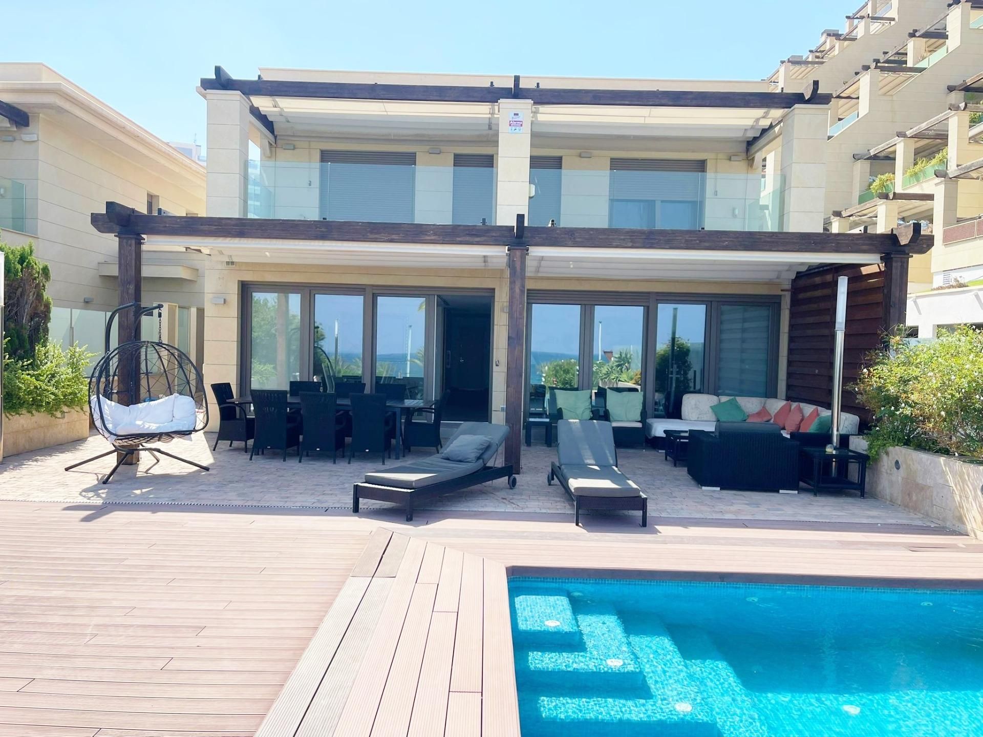 Terrace of House or chalet to rent in Elche / Elx  with Air Conditioner, Heating and Terrace