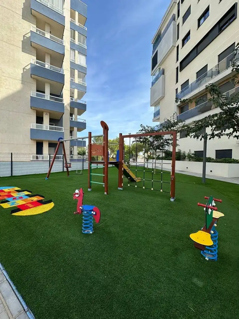 Terrace of Flat for sale in Orihuela  with Air Conditioner, Swimming Pool and Furnished