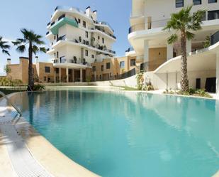 Swimming pool of Attic for sale in Villajoyosa / La Vila Joiosa  with Air Conditioner and Terrace