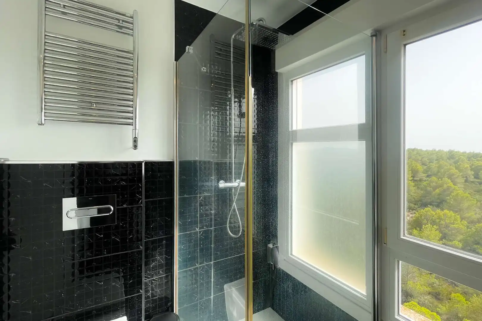 Baño de Ático de alquiler en Son Servera con Aire acondicionado, Terraza y Amueblado