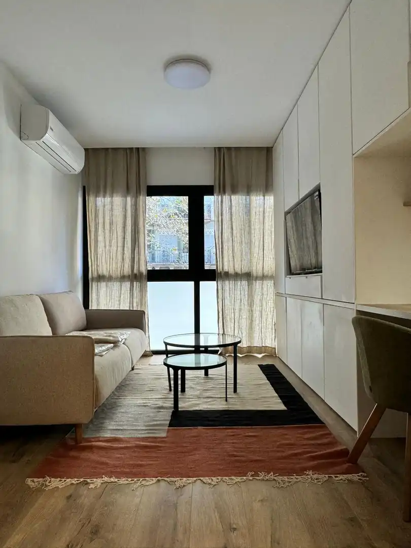 Sala de estar de Piso de alquiler en Barcelona con Calefacción