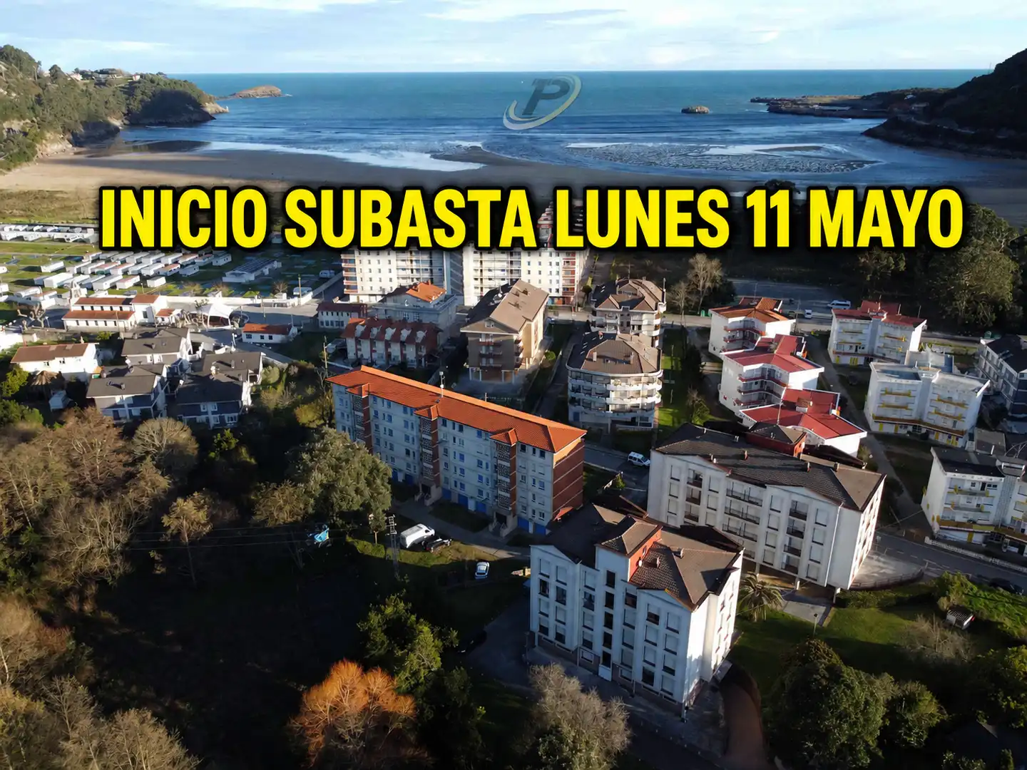 Vista exterior de Piso en venta en Castro-Urdiales con Calefacción y Amueblado