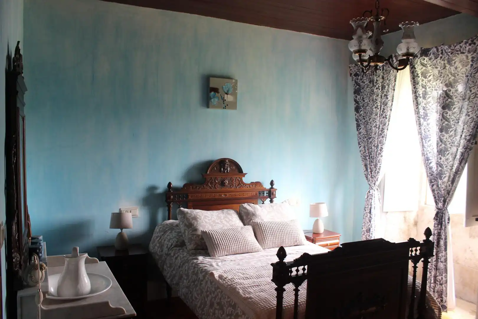 Bedroom of Country homes for sale in Vedra  with Heating, Terrace and Swimming Pool