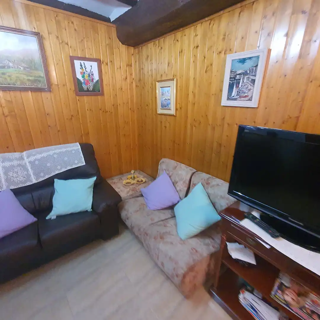 Sala d'estar de Casa o xalet en venda en El Pinell de Brai amb Moblat