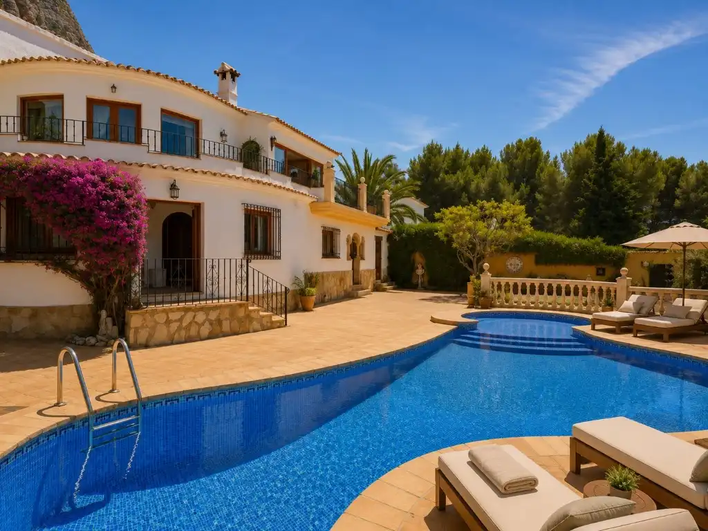 Vista exterior de Casa o xalet en venda en Jávea / Xàbia amb Aire condicionat, Calefacció i Balcó