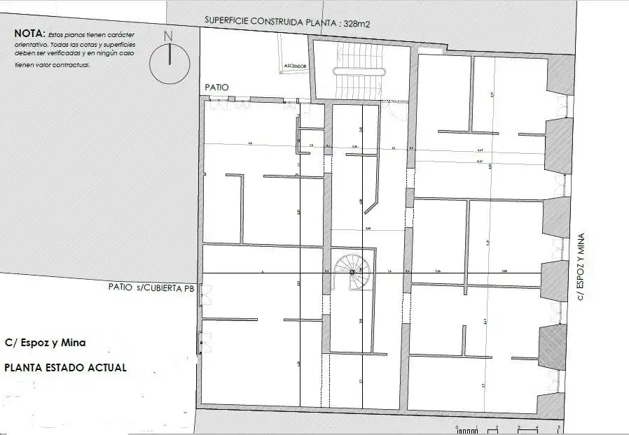 Oficina con ascensor en venta en Calle ESPOZ Y MINA, imagen 24