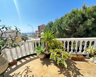 Vista exterior de Casa adosada en venda en Málaga Capital amb Terrassa i Piscina