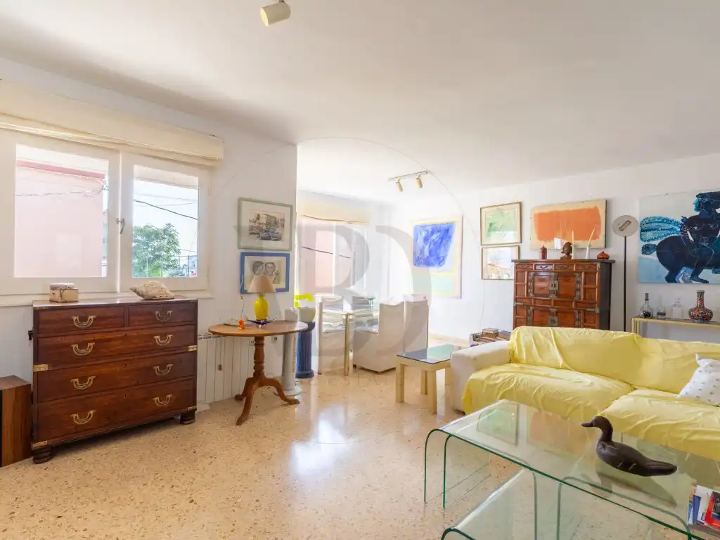 Wohnzimmer von Dachboden zum Verkauf in Eivissa mit Terrasse