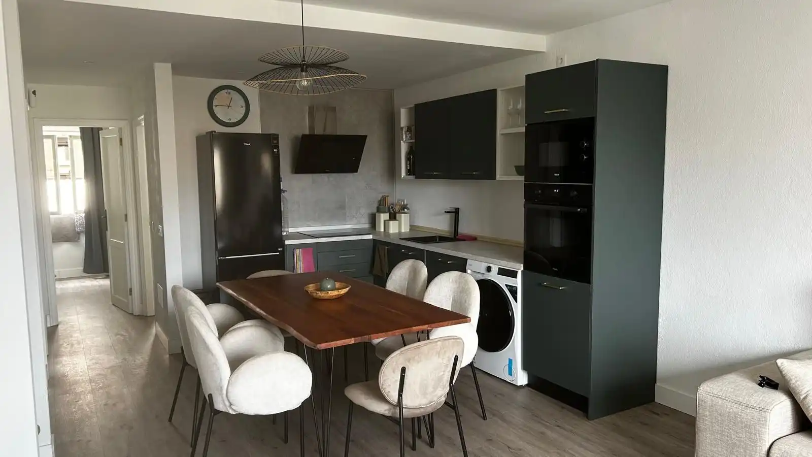 Kitchen of Flat for sale in La Oliva  with Storage room and Furnished