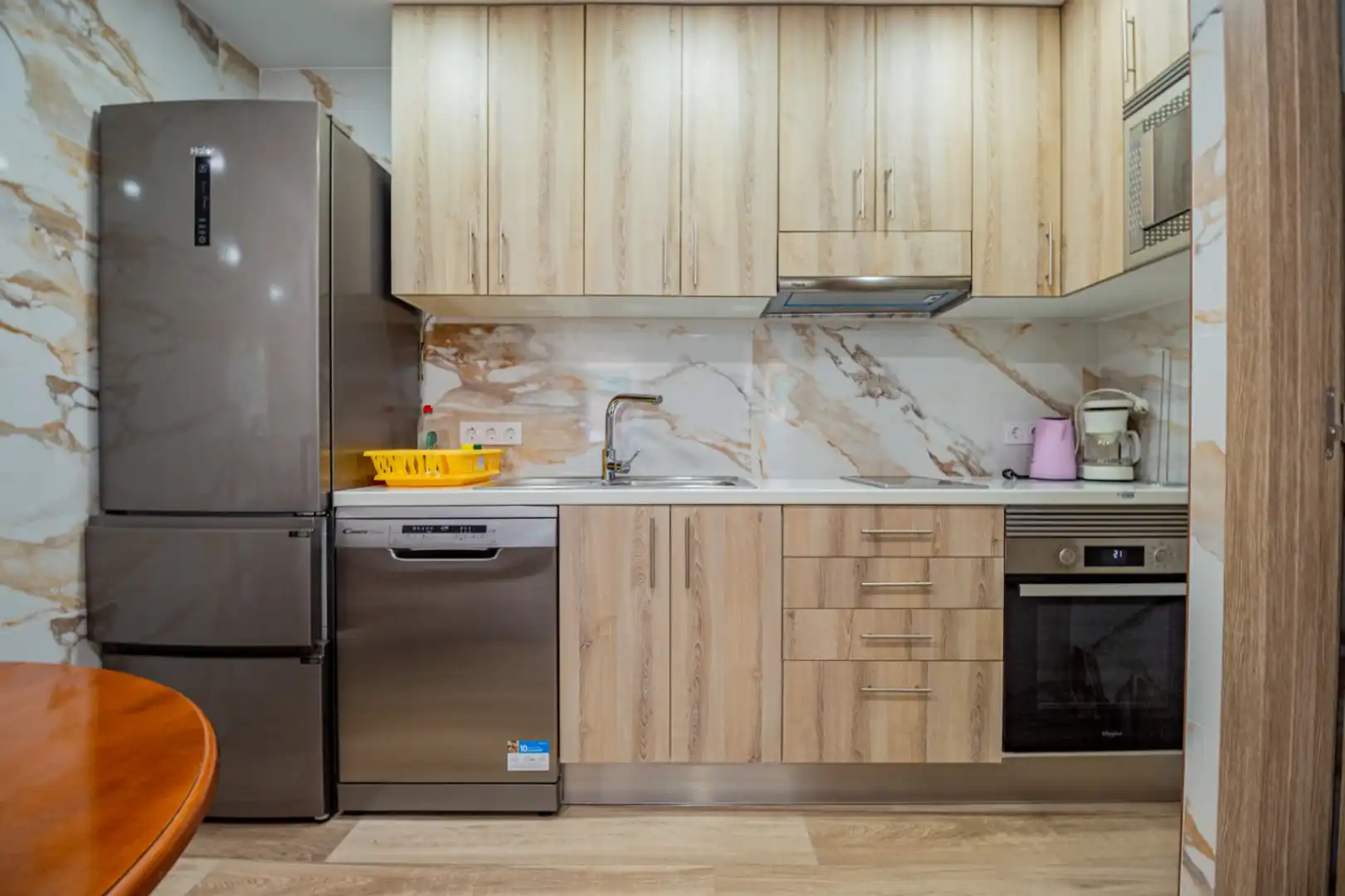 Cocina de Casa o chalet en venta en L'Alfàs del Pi con Aire acondicionado, Calefacción y Jardín privado