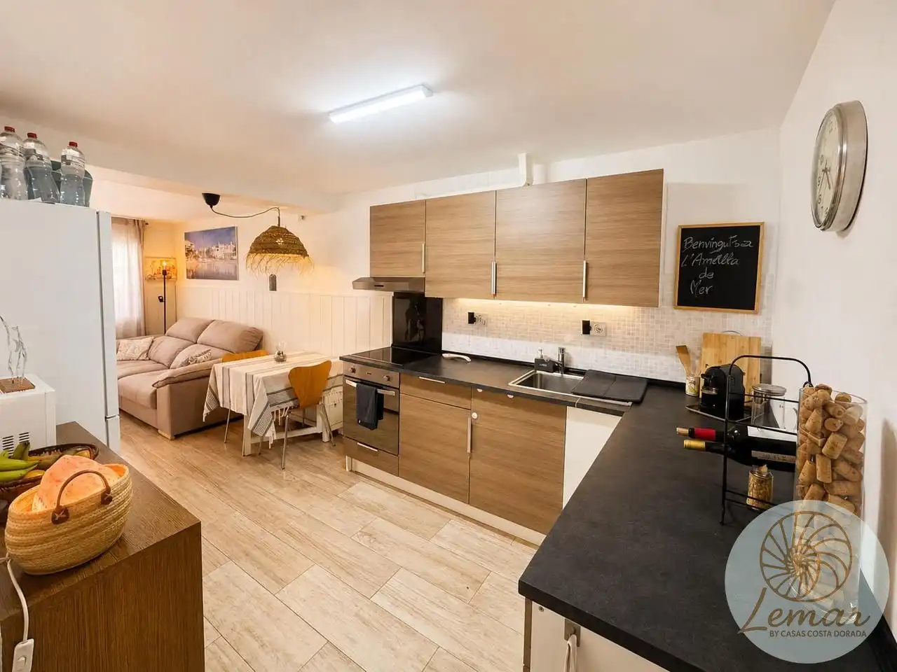Cocina de Planta baja en venta en L'Ametlla de Mar  con Aire acondicionado y Amueblado