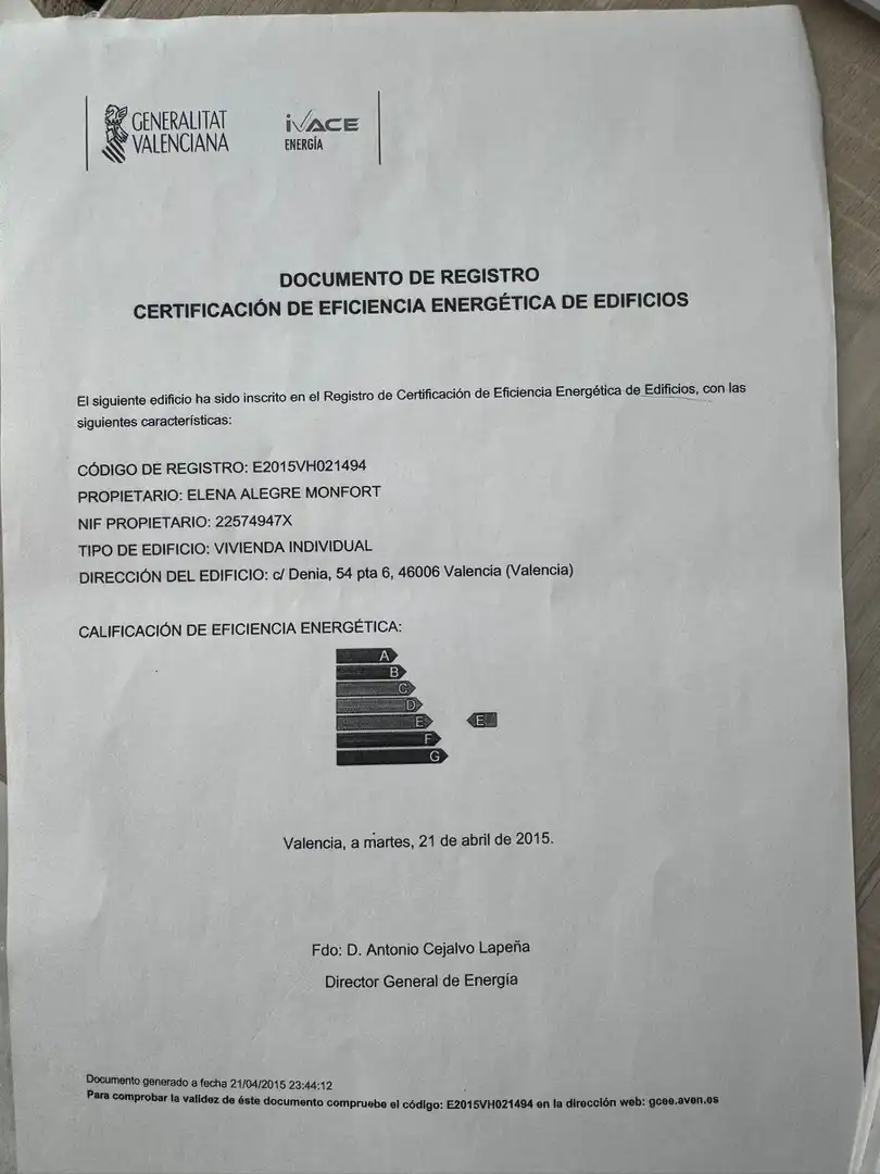 Parkplatz von Wohnungen zum Verkauf in Valencia mit Heizung
