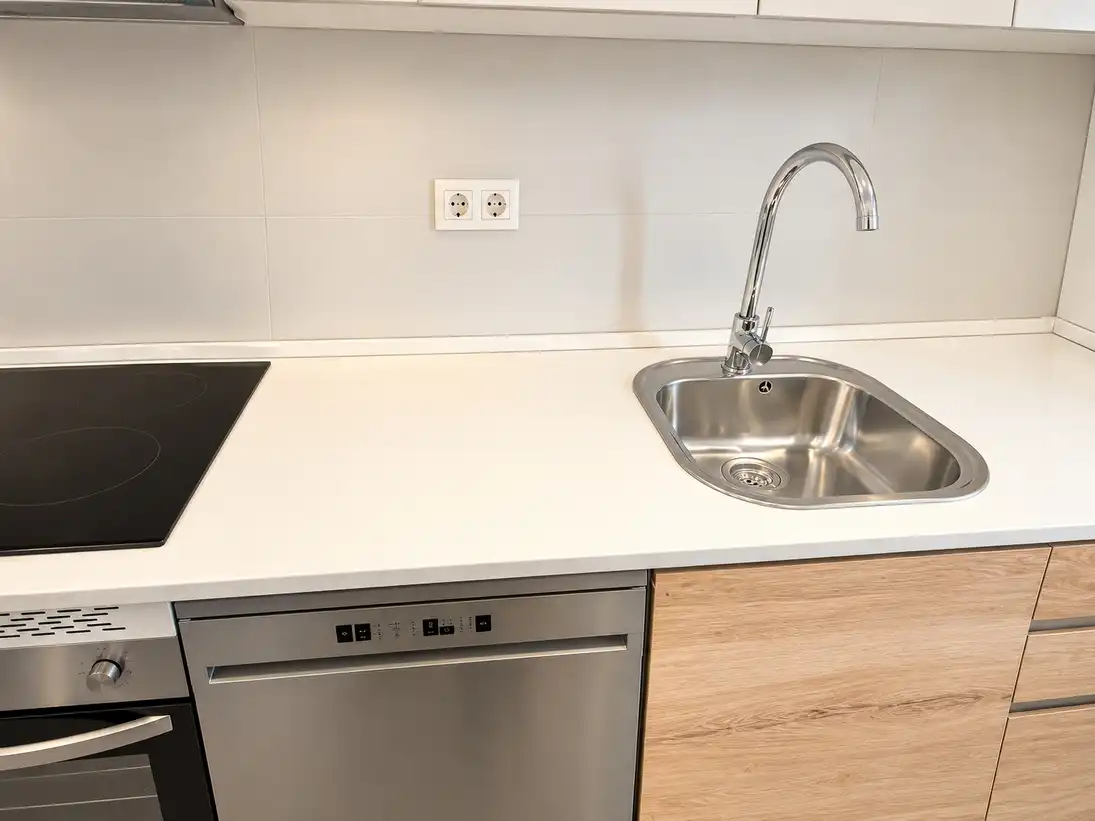 Küche von Wohnung zum Verkauf in Ciudad Lineal