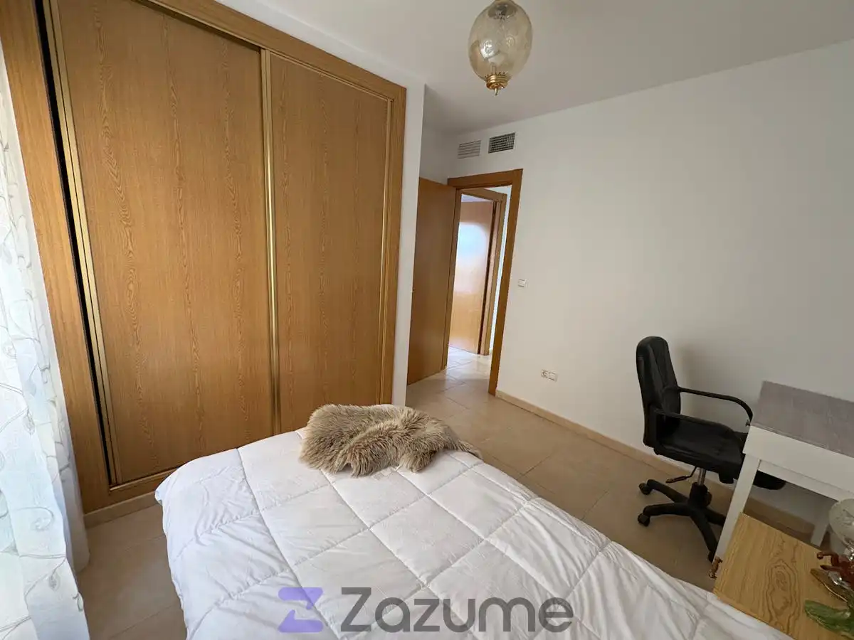 Bedroom of Flat for rent in Daya Nueva  with Air Conditioner, Heating and Terrace