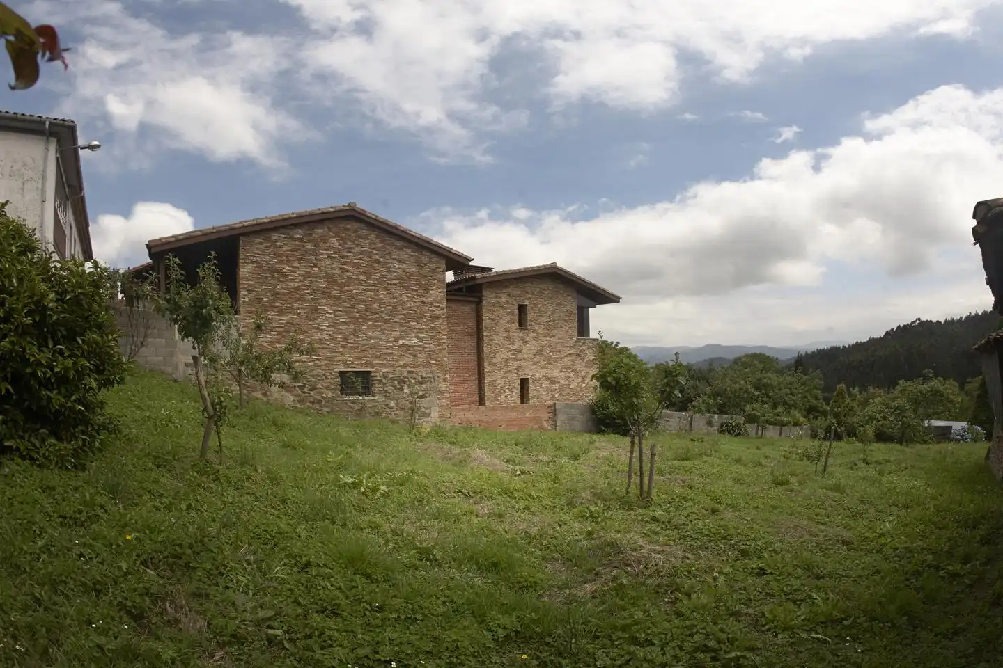Exterior view of Houses for sale in Pravia  with Private garden and Terrace