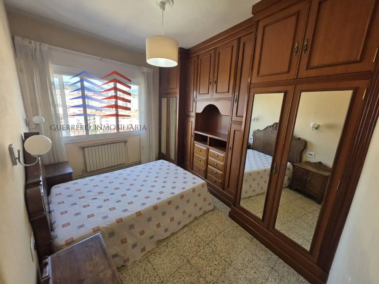 Schlafzimmer von Wohnung zur Miete in Ourense Capital  mit Heizung, Terrasse und Abstellraum