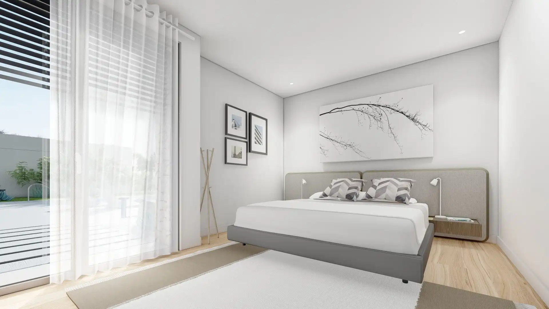 Habitación de Casa adosada en venta en Murcia con Calefacción, Jardín privado y Terraza