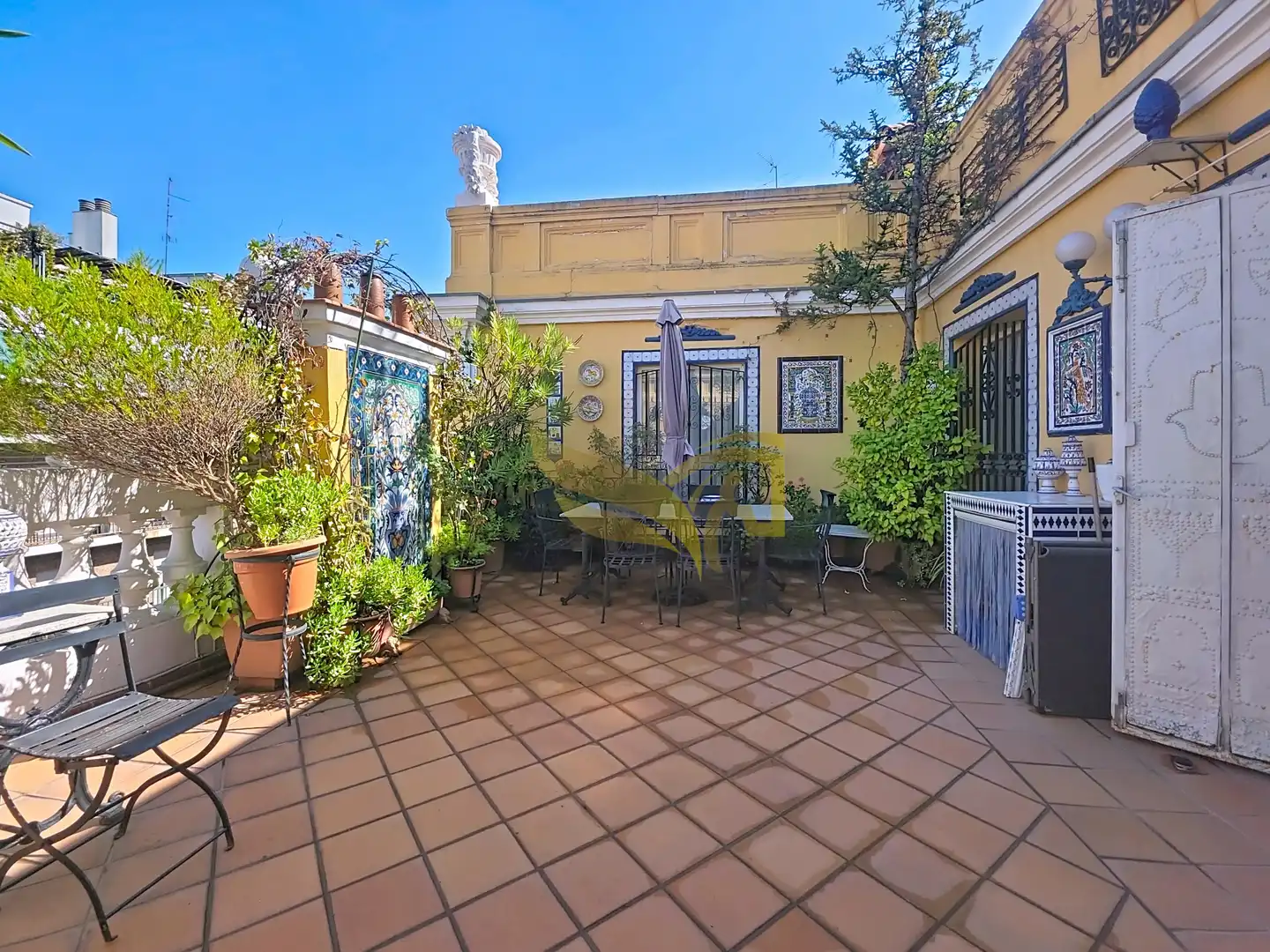 Terrassa de Àtic en venda en Madrid amb Aire condicionat, Calefacció i Jardí privat