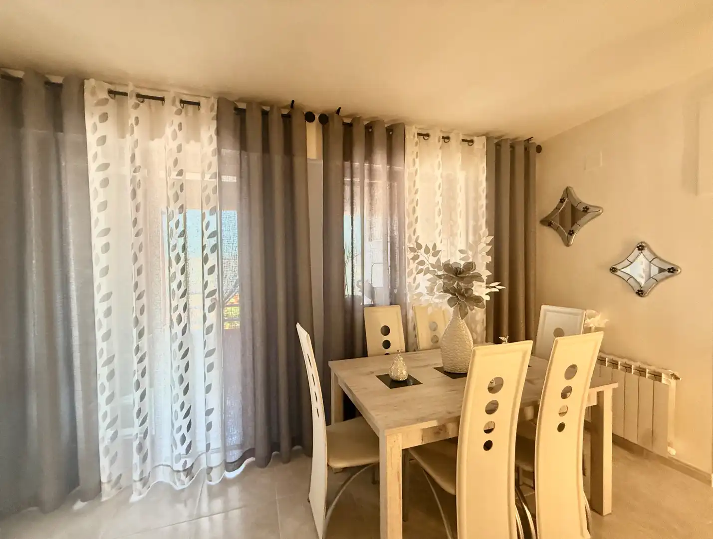 Dining room of Flat for sale in Madrid  with Heating, Terrace and Furnished