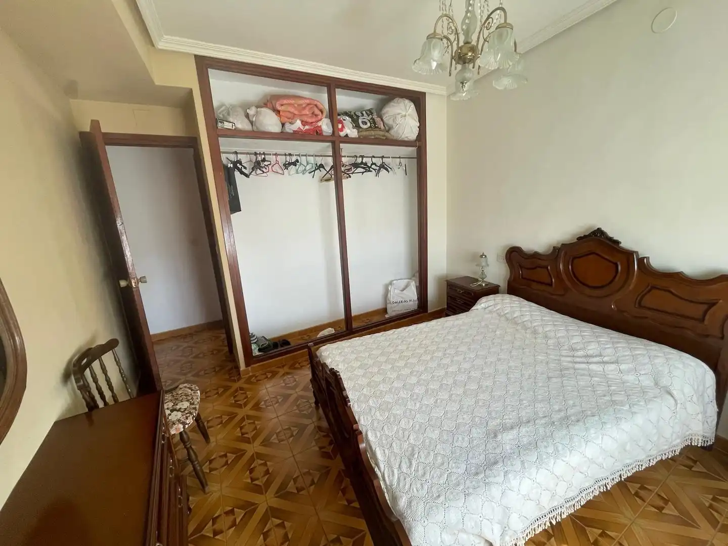 Bedroom of Flat for sale in Arroyo de la Luz  with Terrace, Furnished and Balcony