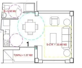 Estudio en venta en Torrevieja con Aire acondicionado y Terraza