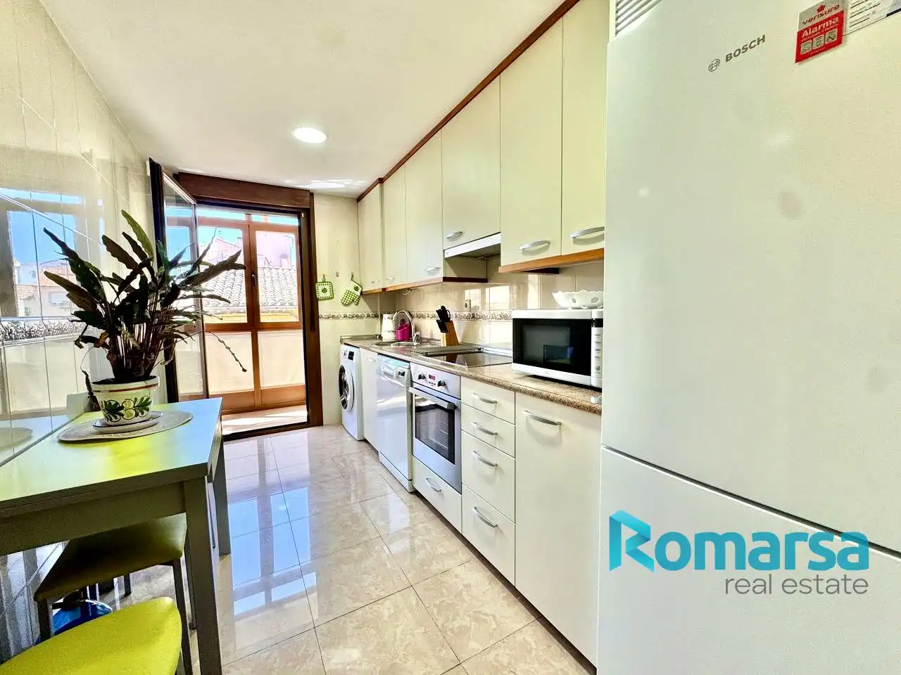 Kitchen of Flat for sale in Ávila  with Heating, Terrace and Furnished