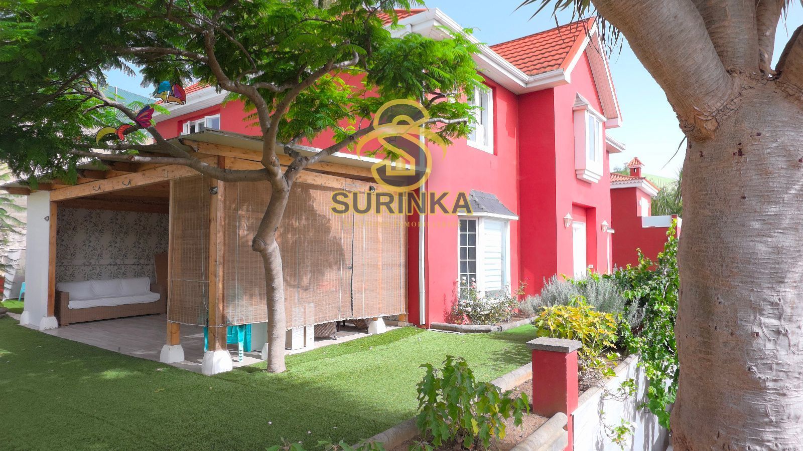 Exterior view of House or chalet for sale in Santa Brígida  with Terrace, Storage room and Furnished