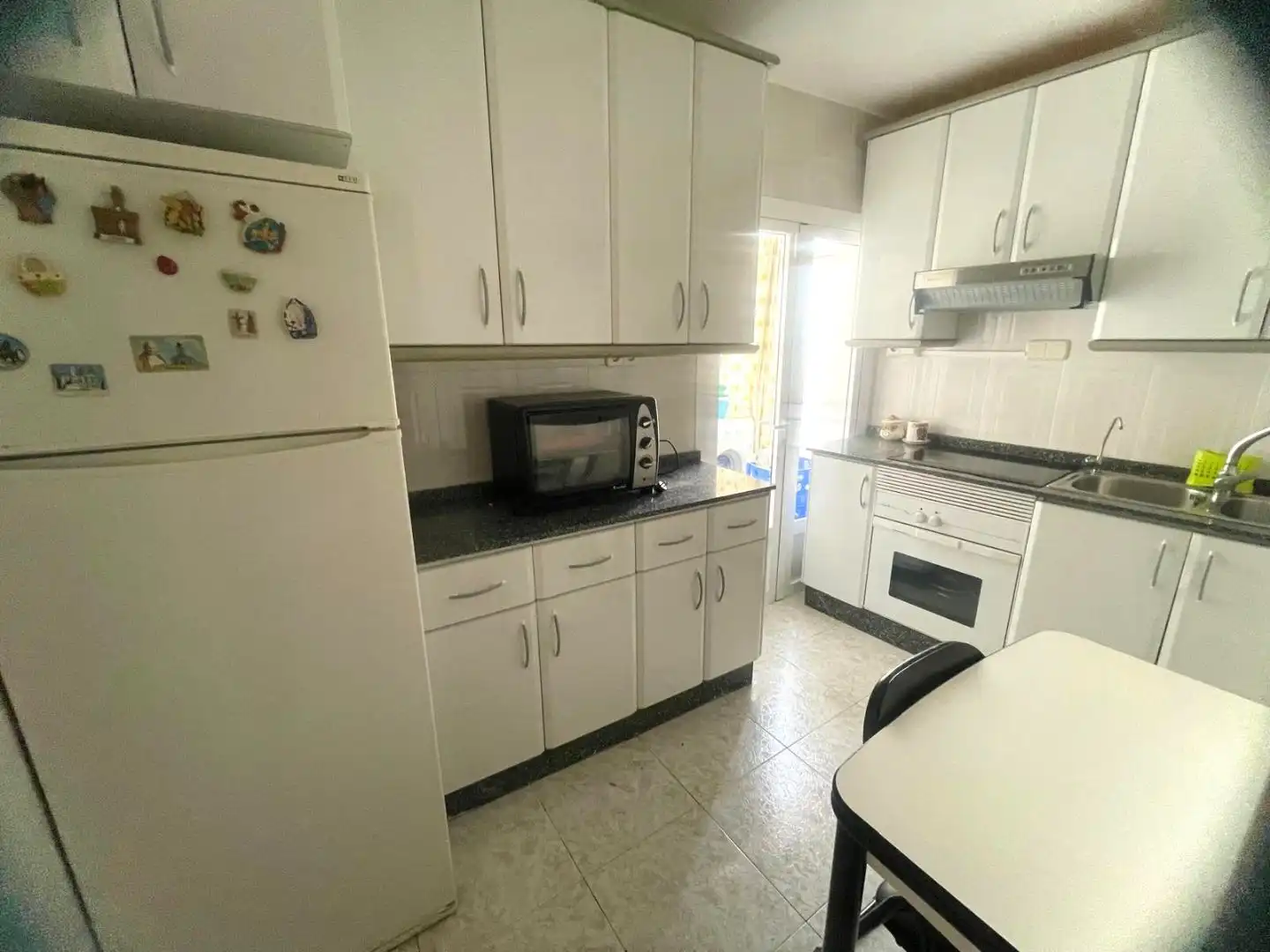 Kitchen of Flat for sale in  Murcia Capital  with Air Conditioner and Balcony