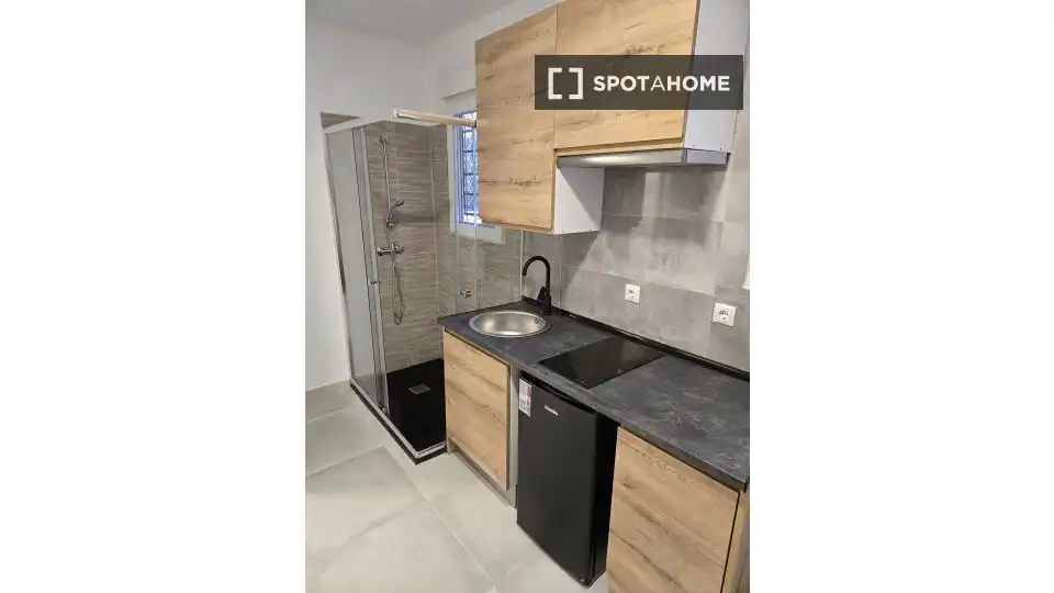 Cocina de Piso de alquiler en Madrid con Aire acondicionado, Calefacción y Amueblado