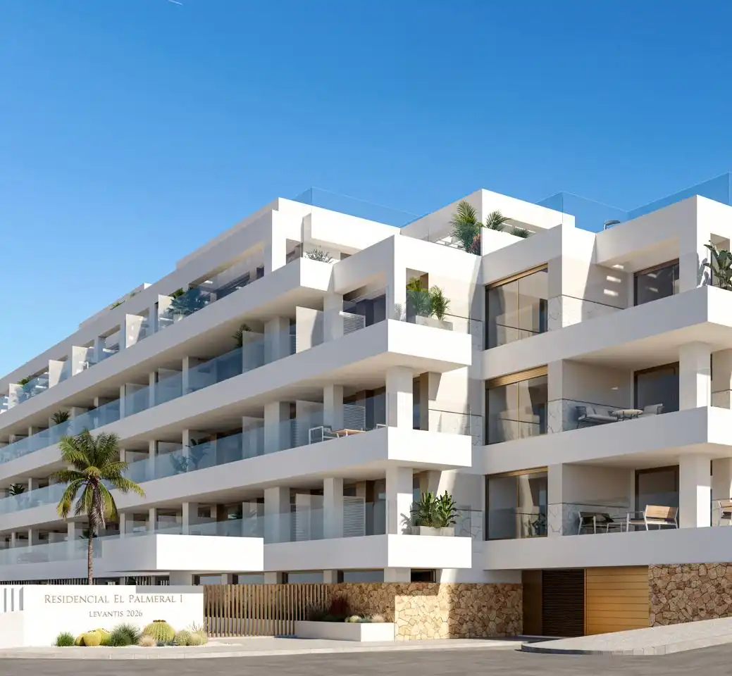 Außenansicht von Wohnung zum Verkauf in Garrucha mit Klimaanlage und Terrasse