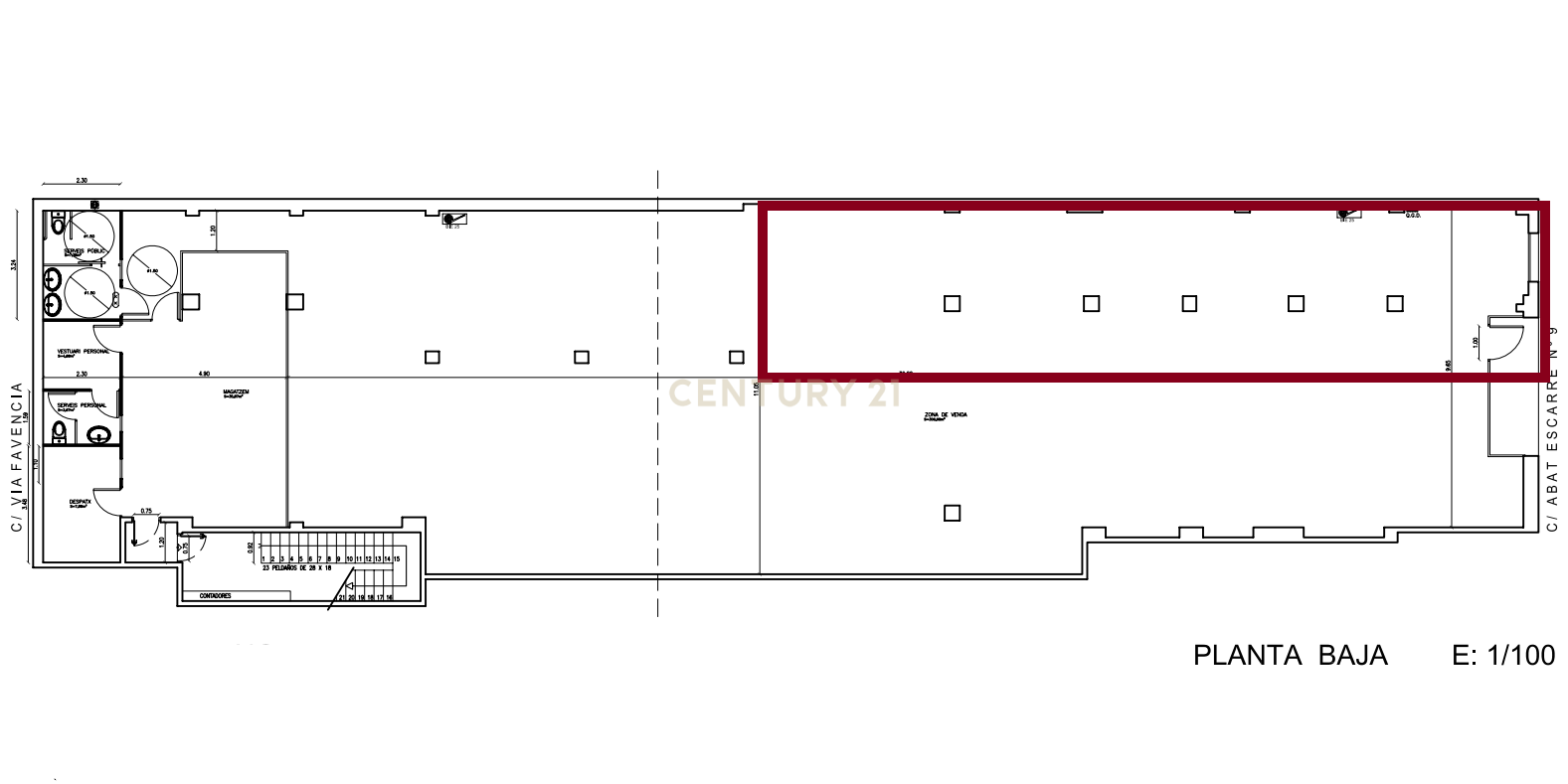 Office for sale in Concòrdia