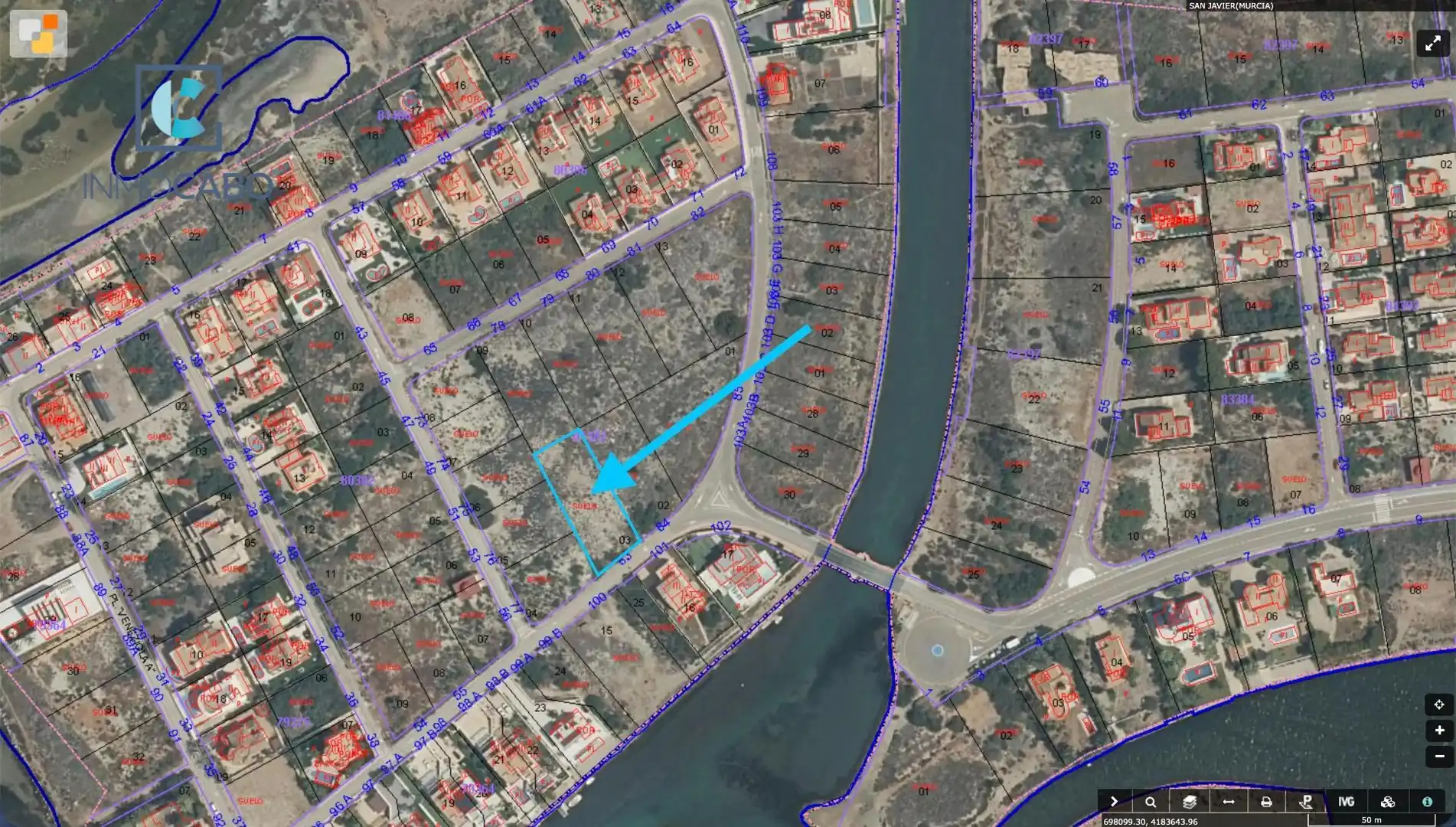 Terreno residencial en venta en Urbanizacion Veneziola A 83