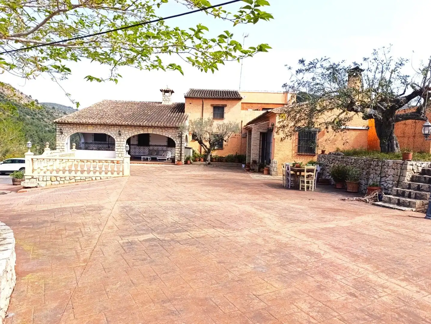 Vista exterior de Finca rústica de alquiler en Benissa con Calefacción y Amueblado