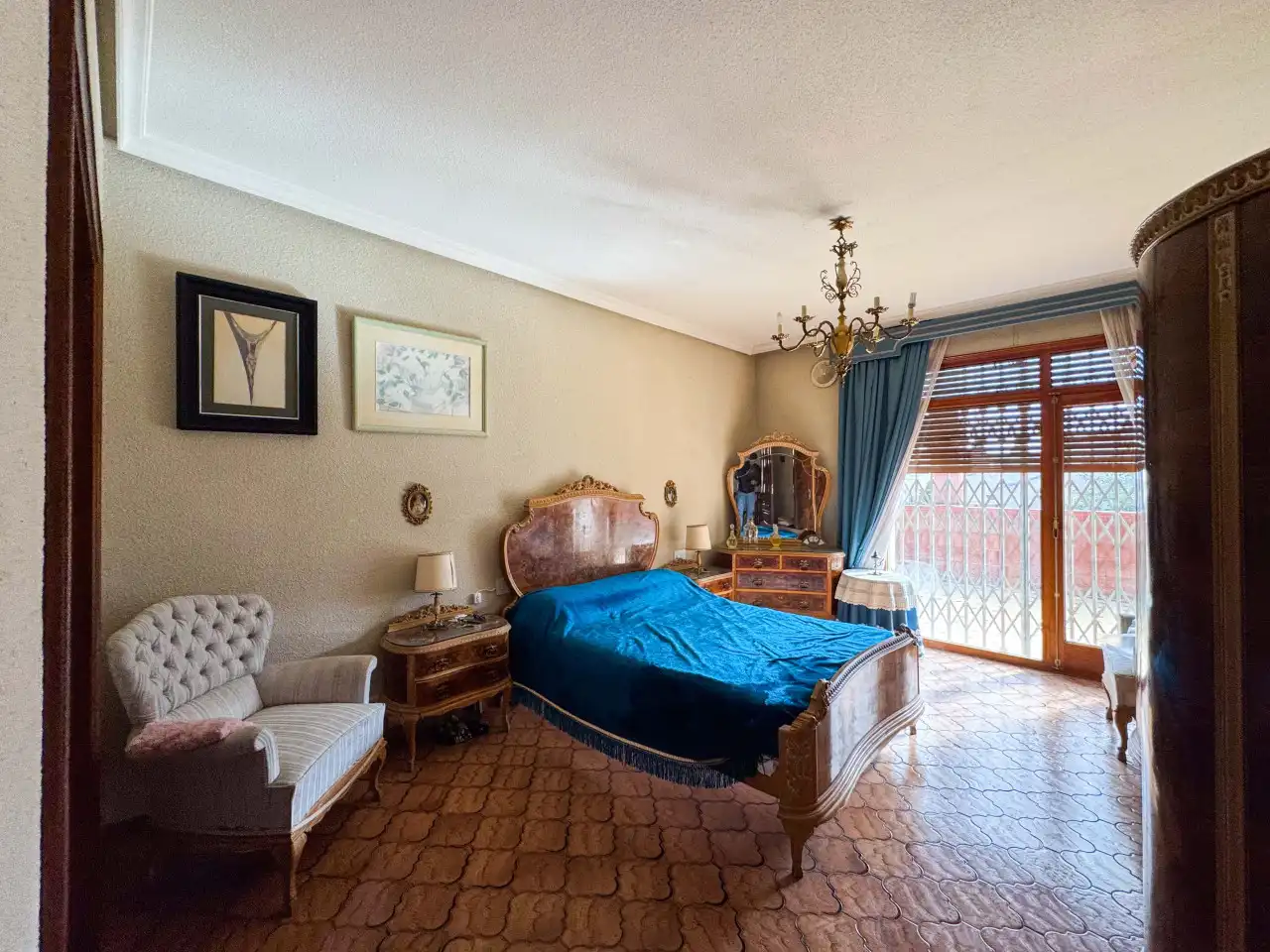 Bedroom of Houses for sale in Elda  with Air Conditioner, Heating and Private garden