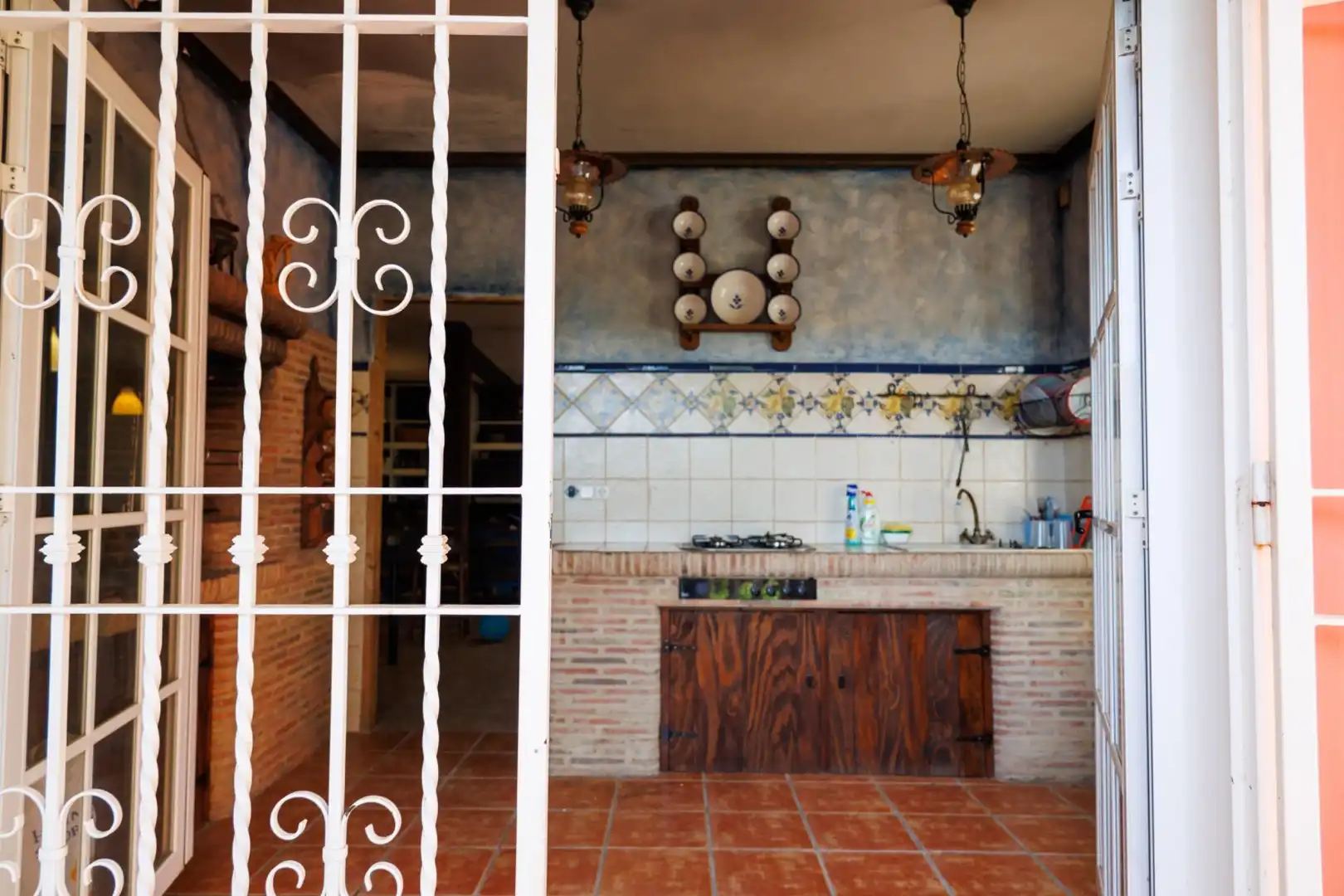 Cocina de Casa o chalet en venta en Montroi / Montroy con Calefacción, Jardín privado y Terraza